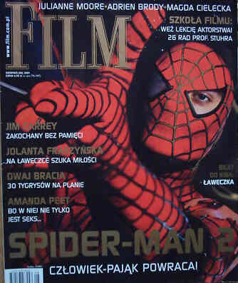 FILM (Po) magazine side cover August 2004
