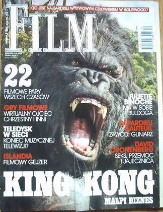 FILM (Po) magazine side cover December 2005