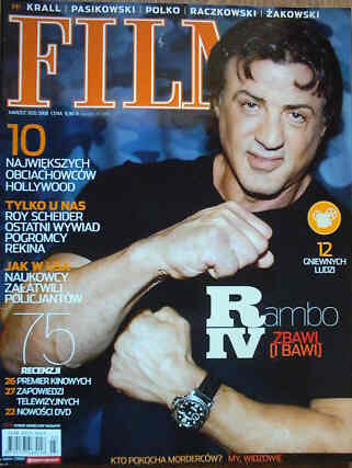 FILM (Po) magazine side cover March 2008