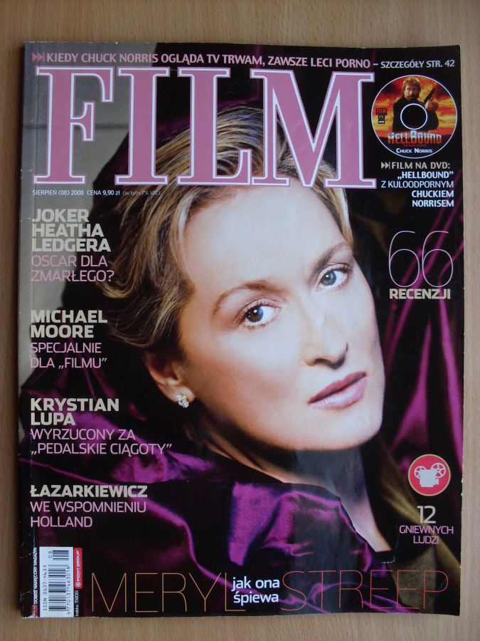 FILM (Po) magazine side cover August 2008