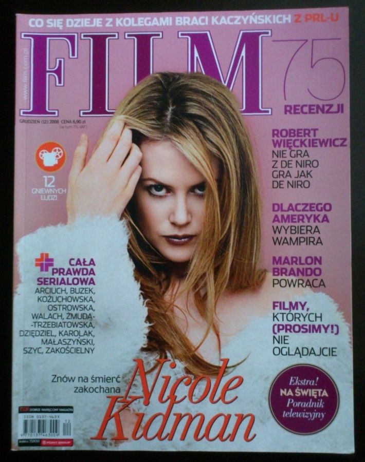 FILM (Po) magazine side cover December 2008