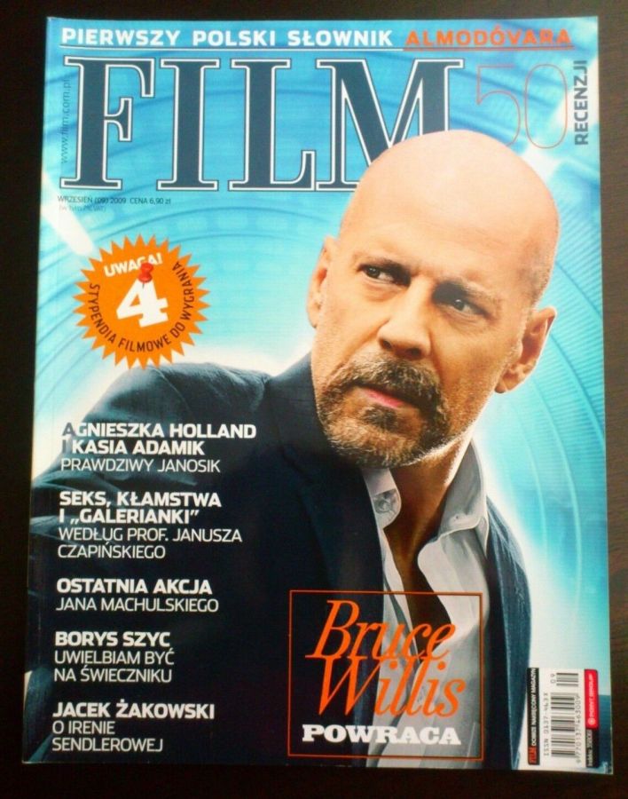 FILM (Po) magazine side cover September 2009