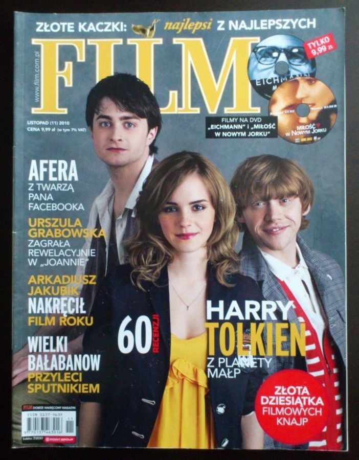 FILM (Po) magazine side cover November 2010