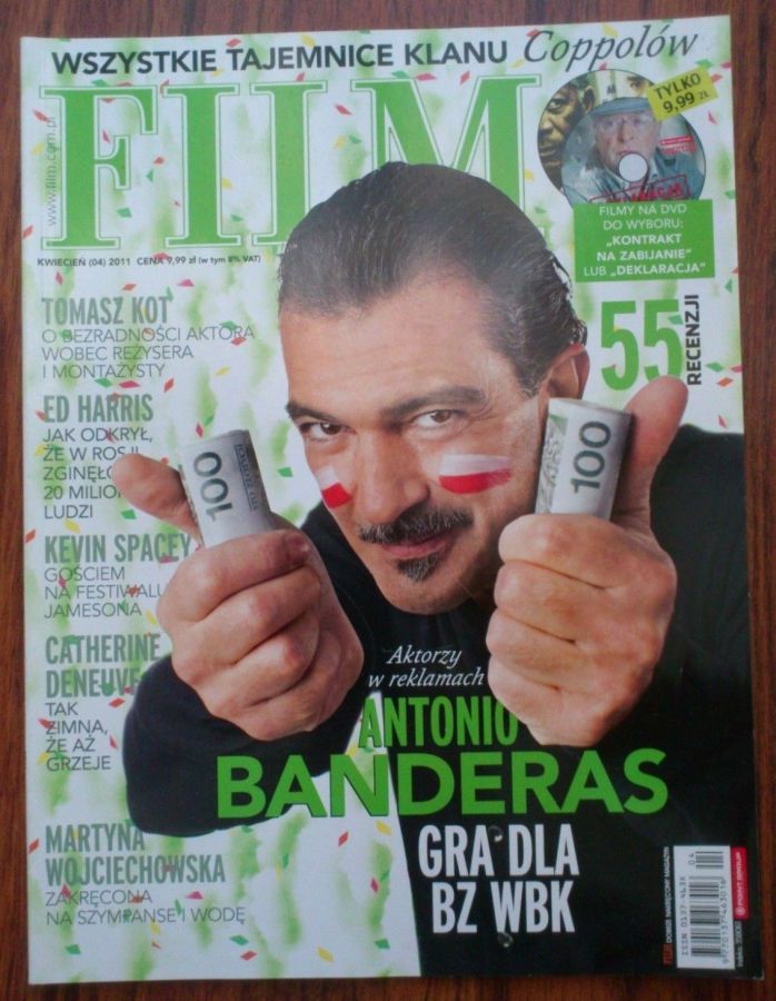 FILM (Po) magazine side cover April 2011