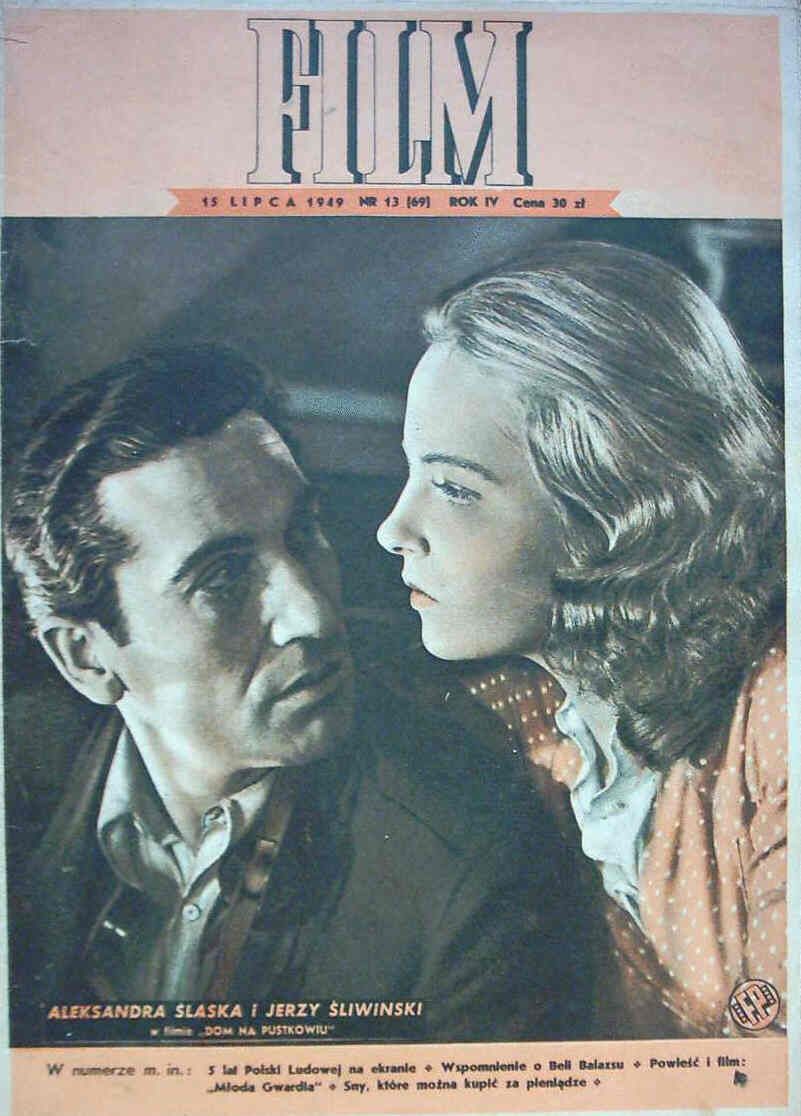 FILM (Po) magazine side cover Issue 13 15 July 1949