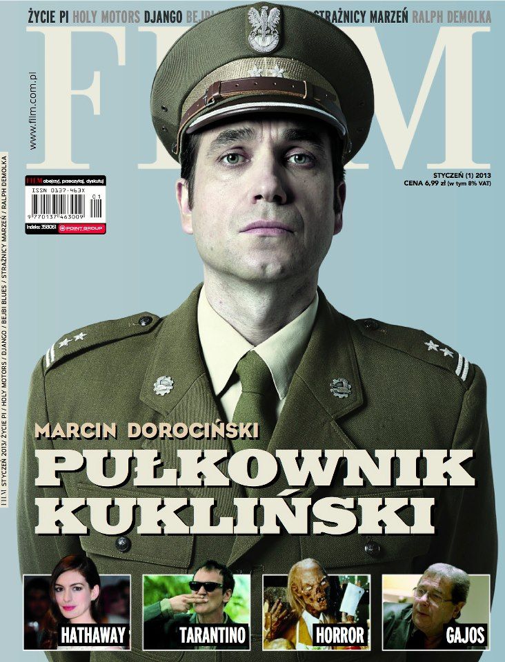 FILM (Po) magazine side cover January 2013