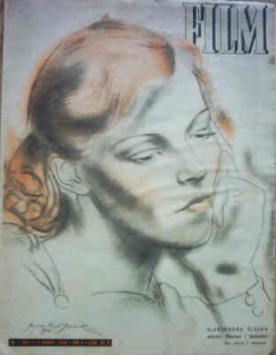FILM (Po) magazine side cover 15 March 1950