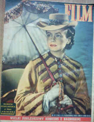 FILM (Po) magazine side cover 15 October 1950