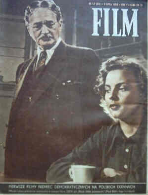 FILM (Po) magazine side cover Issue 13  1950