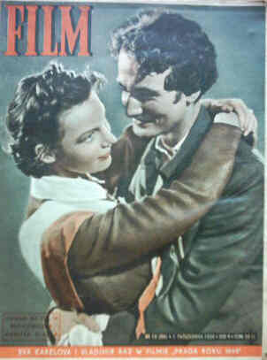 FILM (Po) magazine side cover Issue 19  1950