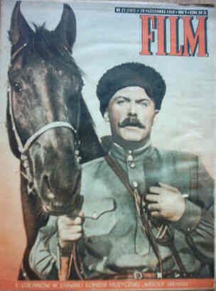 FILM (Po) magazine side cover Issue 21  1950