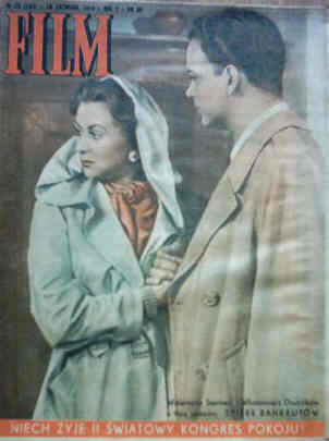 FILM (Po) magazine side cover Issue 23  1950