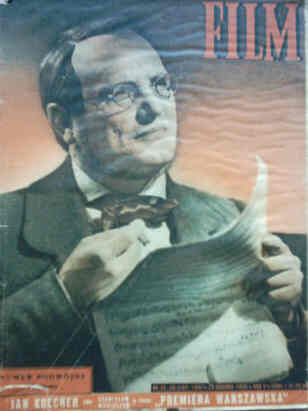 FILM (Po) magazine side cover Issue 28  1950