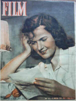 FILM (Po) magazine side cover Issue 7  1950