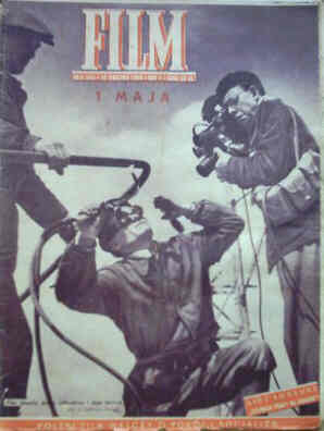 FILM (Po) magazine side cover Issue 8  1950