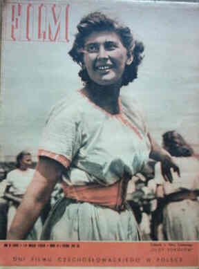 FILM (Po) magazine side cover Issue 9  1950