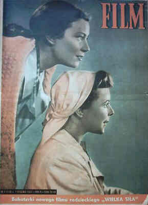 FILM (Po) magazine side cover Issue 1  1951