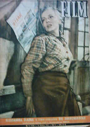 FILM (Po) magazine side cover Issue 11  1951