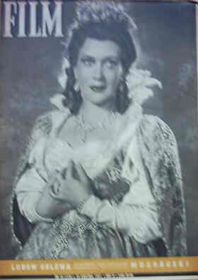FILM (Po) magazine side cover Issue 16  1951