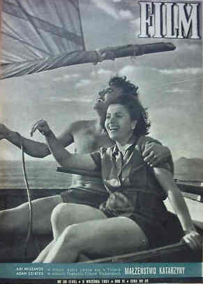 FILM (Po) magazine side cover Issue 36  1951