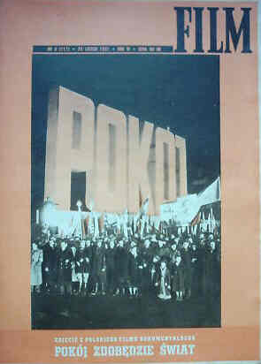 FILM (Po) magazine side cover Issue 8  1951