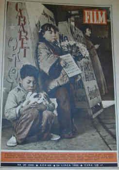 FILM (Po) magazine side cover 18 July 1953