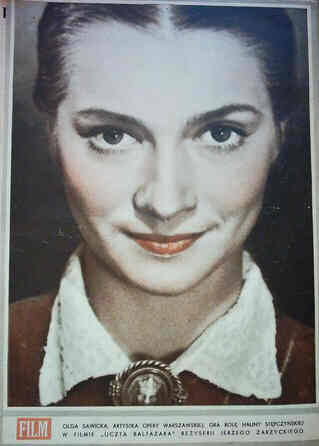 FILM (Po) magazine side cover Issue 33  1953