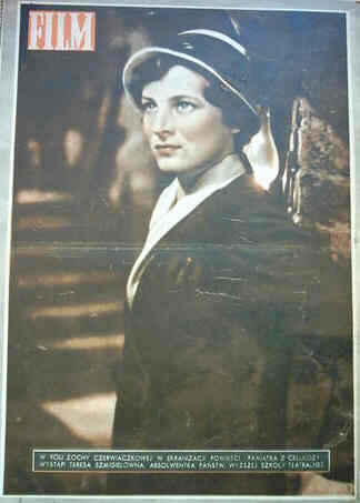 FILM (Po) magazine side cover Issue 41  1953