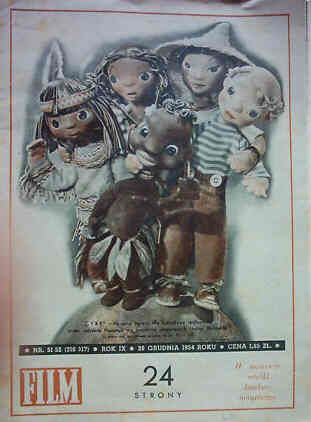 FILM (Po) magazine side cover Issue 316/317 26 December 1954