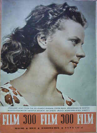 FILM (Po) magazine side cover Issue 35  1954