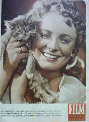FILM (Po) magazine side cover Issue 38  1954