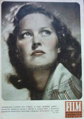 FILM (Po) magazine side cover Issue 39  1954