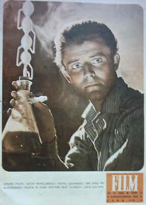 FILM (Po) magazine side cover Issue 41  1954