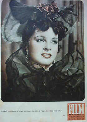 FILM (Po) magazine side cover Issue 50  1954