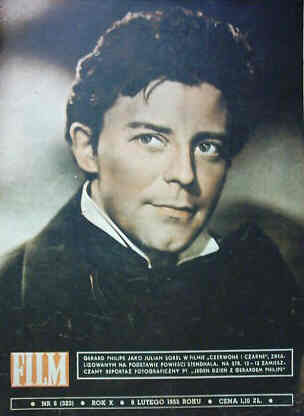 FILM (Po) magazine side cover Issue 6  1955