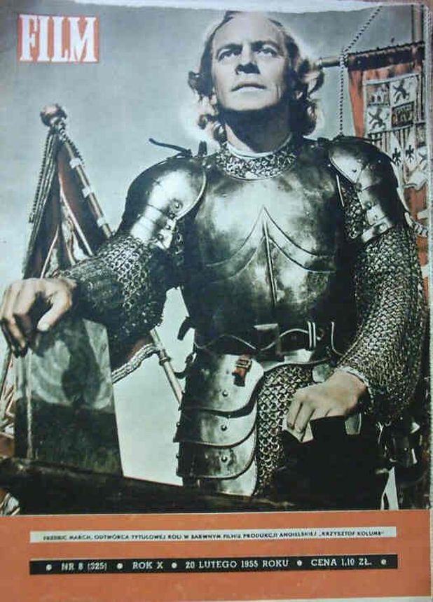 FILM (Po) magazine side cover Issue 8  1955