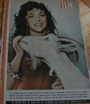 FILM (Po) magazine side cover 19 May 1957