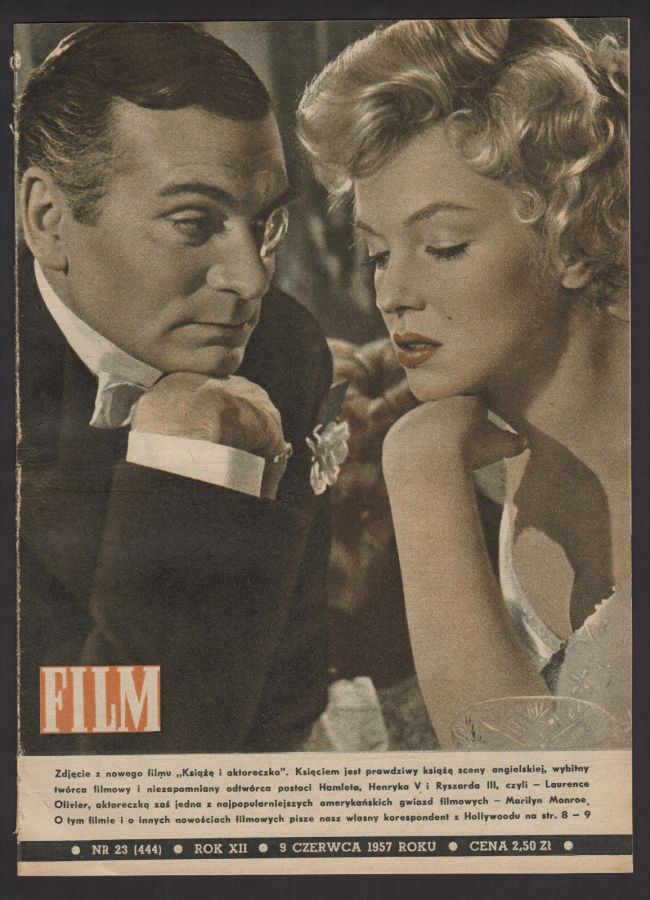FILM (Po) magazine side cover 9 June 1957