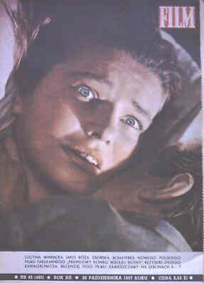 FILM (Po) magazine side cover Issue 42  1957