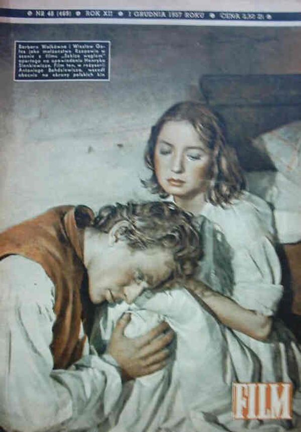 FILM (Po) magazine side cover Issue 48  1957