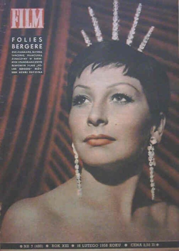 FILM (Po) magazine side cover Issue 7 16 February 1958