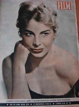 FILM (Po) magazine side cover Issue 33 17 August 1958