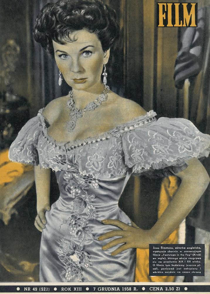FILM (Po) magazine side cover Issue 49 7 December 1958