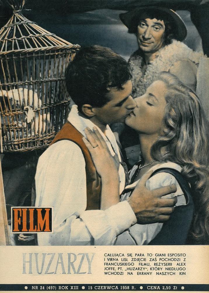 FILM (Po) magazine side cover Issue 24 15 June 1958