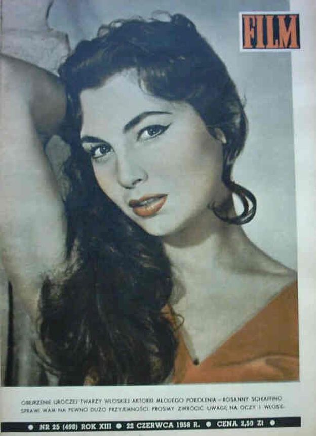 FILM (Po) magazine side cover Issue 25 22 June 1958