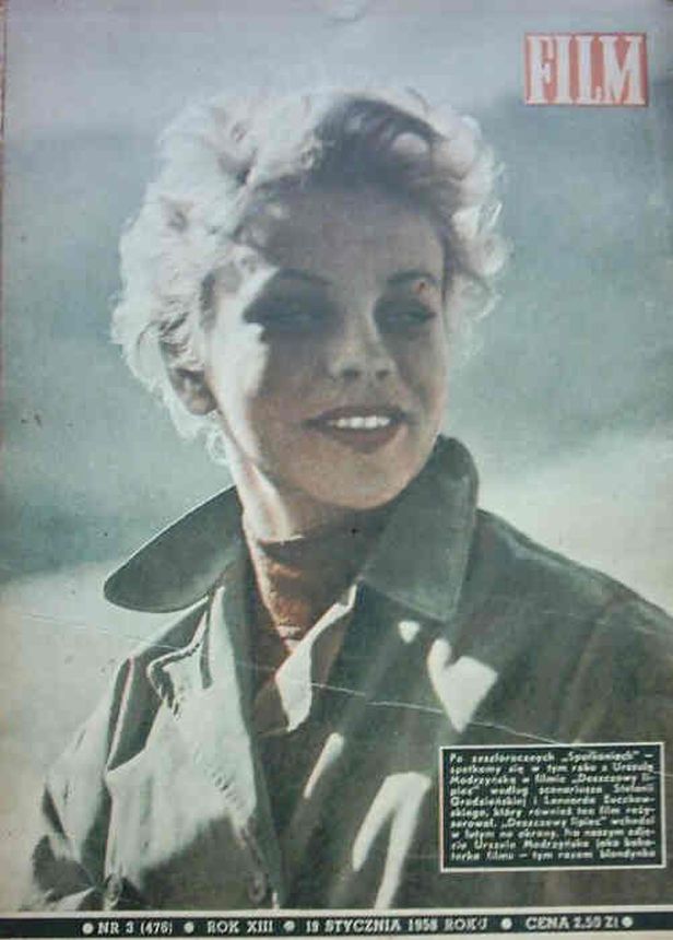 FILM (Po) magazine side cover Issue 3 19 January 1958