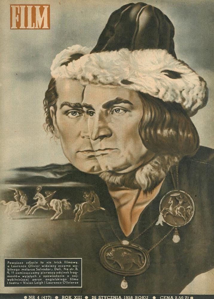 FILM (Po) magazine side cover Issue 4 26 January 1958