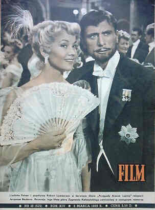 FILM (Po) magazine side cover Issue 10  1959