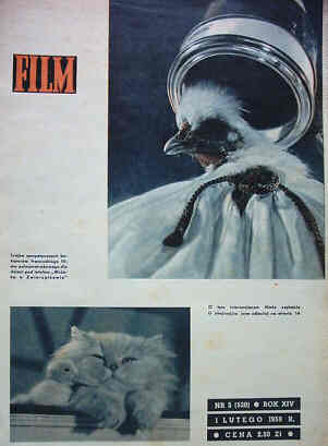 FILM (Po) magazine side cover Issue 5  1959