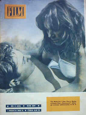 FILM (Po) magazine side cover Issue 9  1959
